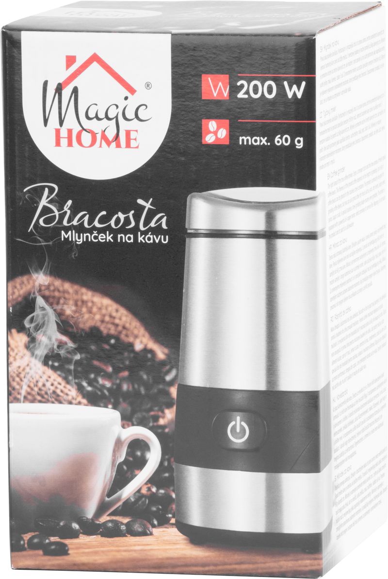 Mlynček na kávu MagicHome Bracosta, 200 W, 230 V – Obrázok 2