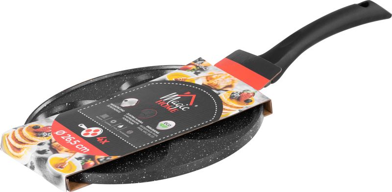 Panvica MagicHome, na lievance a volské oko, na 4 kusy, indukcia, 27 cm – Obrázok 2