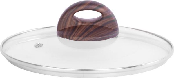 Hrniec MagicHome Black Marble Line, 20 cm, 2200 ml, s pokrievkou – Obrázok 3