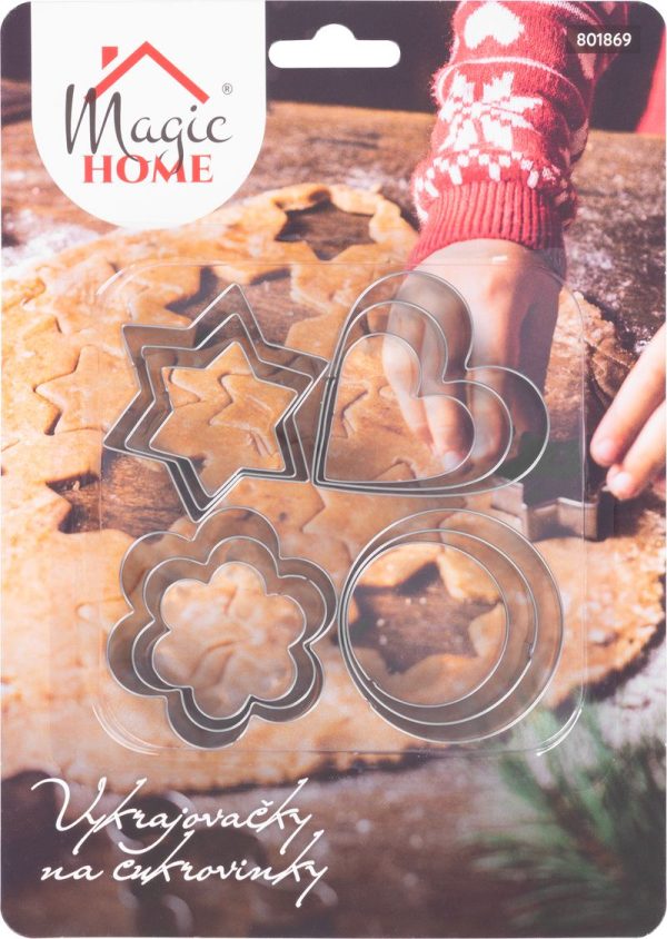 Vykrajovačka MagicHome, na pečenie, formička, 12 ks – Obrázok 2