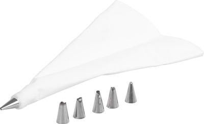 Vrecko MagicHome, na zdobenie, cukrárske, so 6 špičkami, 20x34 cm – Obrázok 3