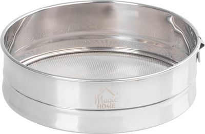 Sitko MagicHome, okrúhle, preosievacie, na múku, 19 cm, nerez – Obrázok 4