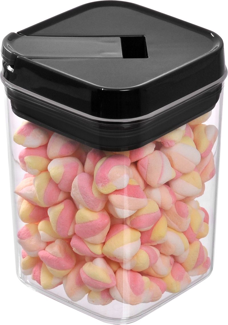Dóza MagicHome, so silikónovým tesnením, 900 ml, 106x106x150 mm, stohovacia – Obrázok 2