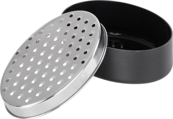 Strúhadlo MagicHome, multifunkčné, okrúhle, struhák s nádobkou, 17,5x11,7x6,3 cm – Obrázok 2