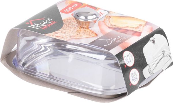 Dóza MagicHome, na maslo, Butterbox, maselnička, 500 ml, 115x155 mm – Obrázok 2