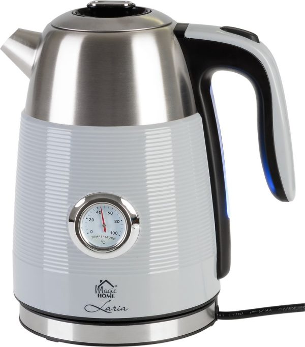 Kanvica MagicHome Laria, 1850-2200 W, 230 V, 50 Hz, 1700 ml, rýchlovarná, s teplomerom – Obrázok 5