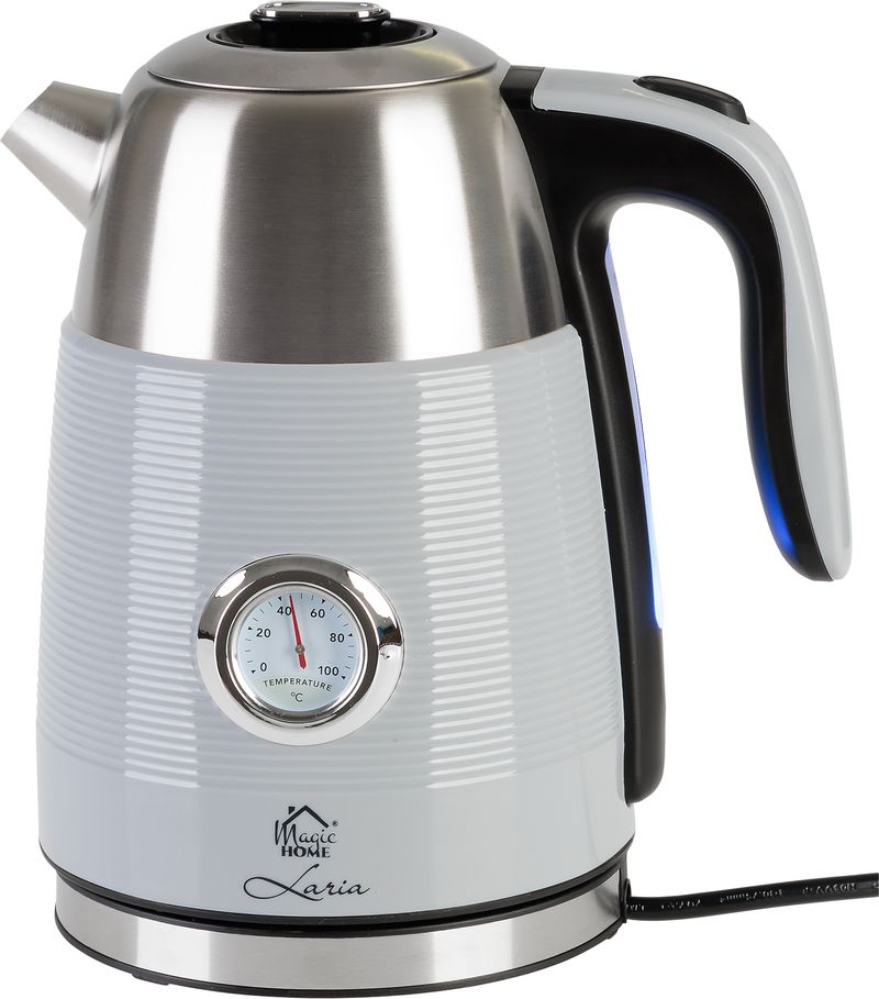 Kanvica MagicHome Laria, 1850-2200 W, 230 V, 50 Hz, 1700 ml, rýchlovarná, s teplomerom – Obrázok 5