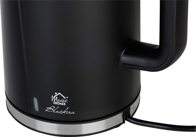 Kanvica MagicHome Blackira, 1850-2200 W, 230 V, 50 Hz, 1700 ml, rýchlovarná – Obrázok 9