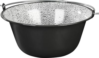 Kotlík MagicHome, na guľáš, 12 lit., 39,8x18 cm, smaltovaný, čierny, bez pokrievky – Obrázok 4