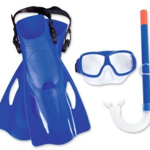 Súprava Bestway® 25019, Hydro-Swim Freestyle Snorkel, sada, šnorchlovacia, okuliare na potápanie s plutvami