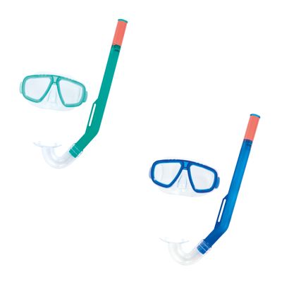 Súprava Bestway® 24018, Hydro-Swim Fun Snorkel, detská, sada šnorchlovacia, okuliare na potápanie – Obrázok 4