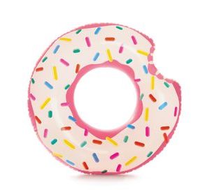 Kruh Intex® 56265, Rainbow Donut, detský, nafukovací, koleso do vody, 0,94x0,23 m