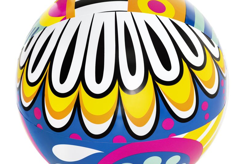 Lopta Bestway® 31044, Flirty Fiesta Beach Ball, plážová, detská, nafukovacia, do vody, 91 cm – Obrázok 6