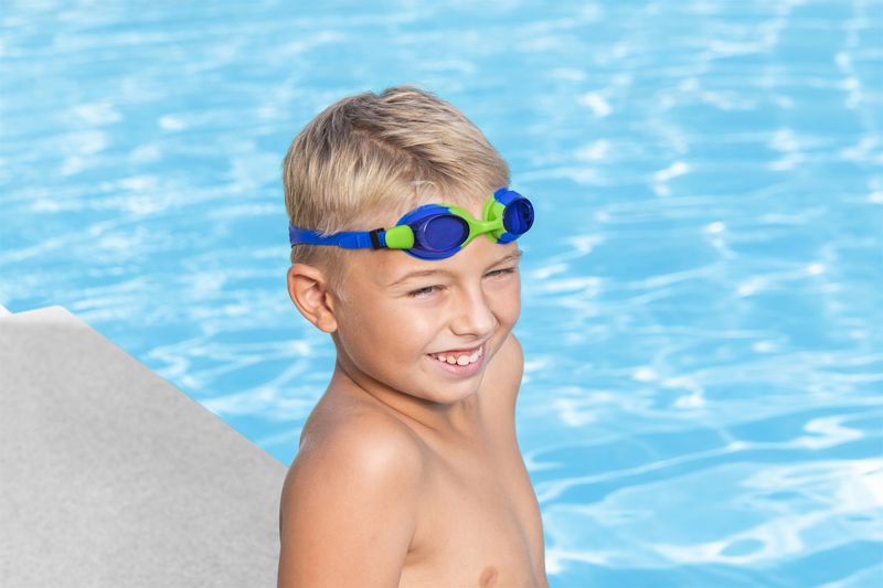 Okuliare Bestway® 21065, Lightning Pro Goggles, mix farieb, plavecké, do vody – Obrázok 4