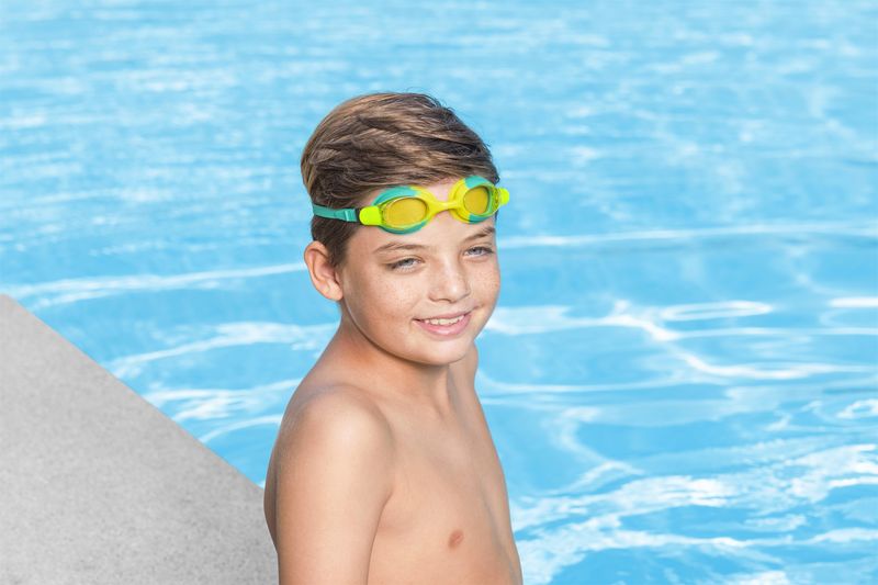 Okuliare Bestway® 21065, Lightning Pro Goggles, mix farieb, plavecké, do vody – Obrázok 3