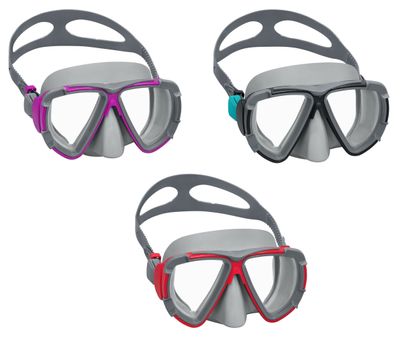 Okuliare Bestway® 22052, Dominator Mask, mix farieb, plavecké, na potápanie, do vody – Obrázok 8