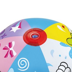 Lopta Bestway® 91098, Mickey&Friends, plážová, detská, nafukovacia, do vody, 51 cm