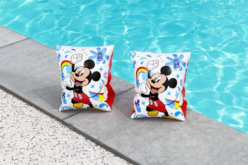 Rukávniky Bestway® 91002, Mickey&Friends, detské, nafukovacie, do vody, 23x15 cm – Obrázok 5