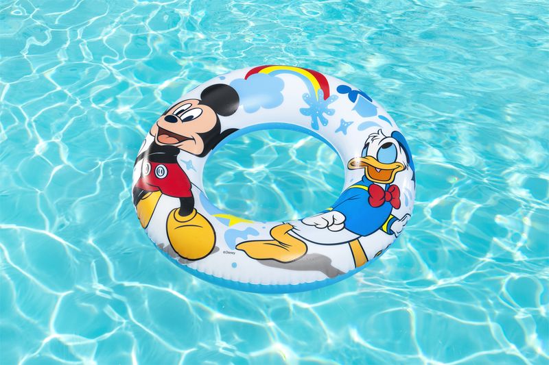Kruh Bestway® 91004, Mickey&Friends, koleso, detský, nafukovací, koleso do vody, 56 cm – Obrázok 5