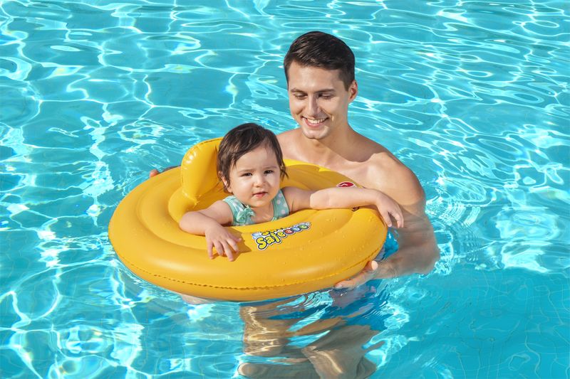Plavák Bestway® 32096, Baby seat, detský, nafukovací, okrúhla sedačka pre deti, do vody, 69 cm – Obrázok 3