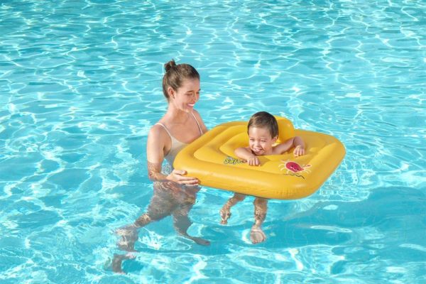 Plavák Bestway® 32050, Baby support, detský, nafukovací, štvorcová sedačka pre deti, do vody, 76 cm – Obrázok 4