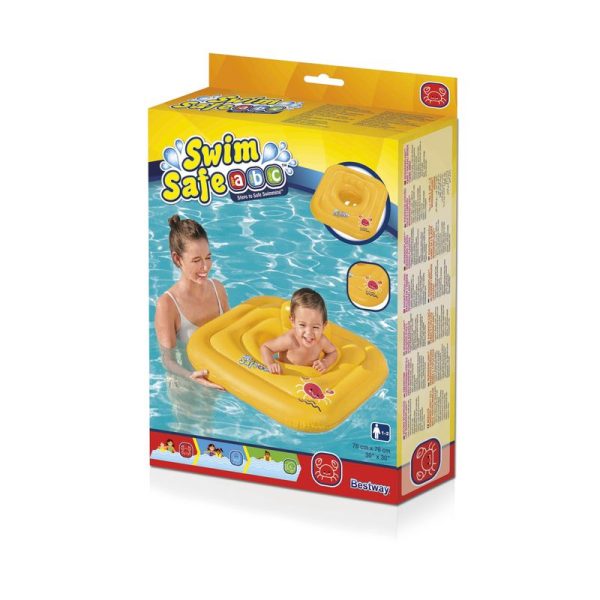 Plavák Bestway® 32050, Baby support, detský, nafukovací, štvorcová sedačka pre deti, do vody, 76 cm – Obrázok 2