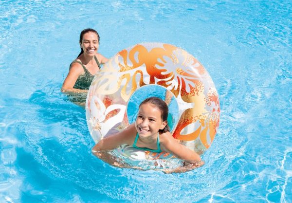 Kruh Intex® 59251NP Clear Color, detský, nafukovací, do vody, mix dizajnov, 91 cm – Obrázok 6