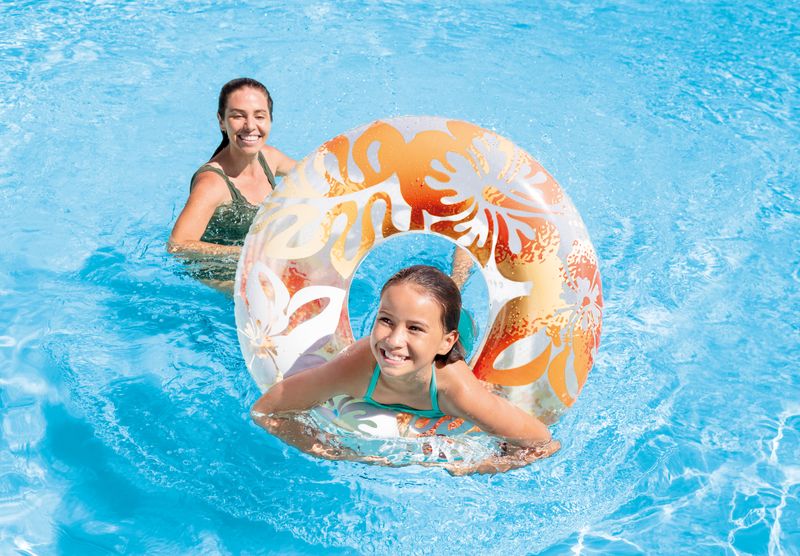 Kruh Intex® 59251NP Clear Color, detský, nafukovací, do vody, mix dizajnov, 91 cm – Obrázok 6