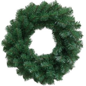 Veniec MagicHome Vianoce, prírodný, 45 cm, 70 vetiev, STANDARD