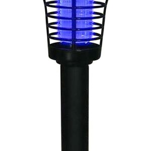 Lampa Strend Pro MOKI 57, proti hmyzu a komárom, solárna, UV+biela LED, 13x42 cm, AA