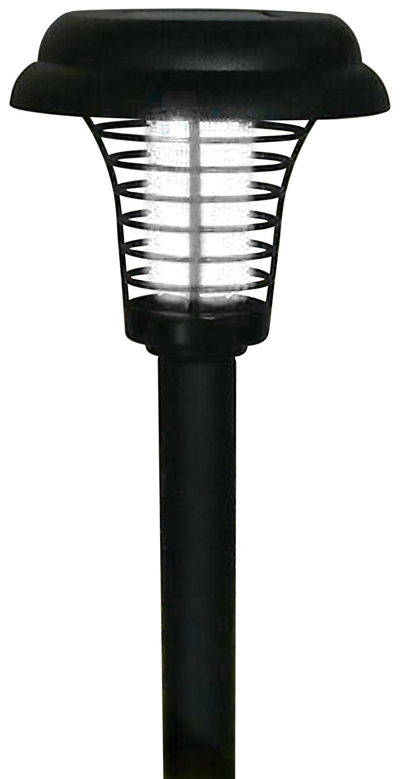 Lampa Strend Pro MOKI 57, proti hmyzu a komárom, solárna, UV+biela LED, 13x42 cm, AA – Obrázok 2