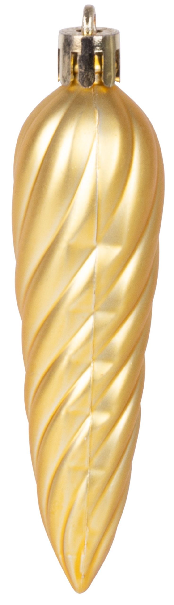 Gule MagicHome Vianoce, sada, 50 ks, 4-5 cm, zlaté, hviezda, girlanda, šiška, na vianočný stromček – Obrázok 8