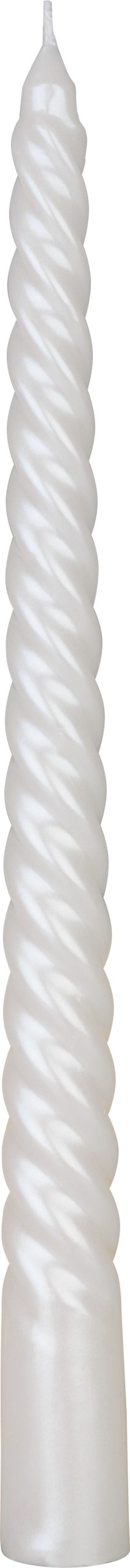 Sviečka MagicHome Vianoce, 25 cm, bal. 4 ks, biela, špirálová, točená – Obrázok 4