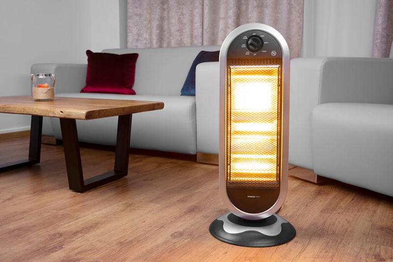 Ohrievač Strend Pro ZYY-H10, 400/800/1200W, 230V, halogénový – Obrázok 2