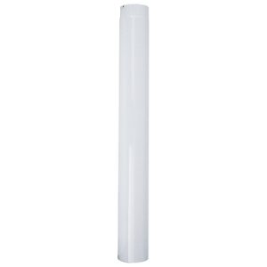 Rura Smalt 1000 mm, biela, smaltovaná, 120 mm