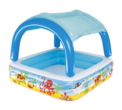 Bazén Bestway® 52192, Coral reef, detský, nafukovací, so strieškou, 147x147x122 cm – Obrázok 5