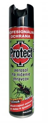 Sprej PROTECT, aerosol, na ničenie mravcov, 400ml,