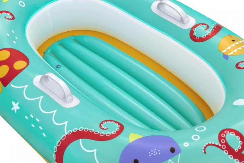 Čln Bestway® 34009, Happy Crustacean, detský, nafukovací, 119x79 cm – Obrázok 7
