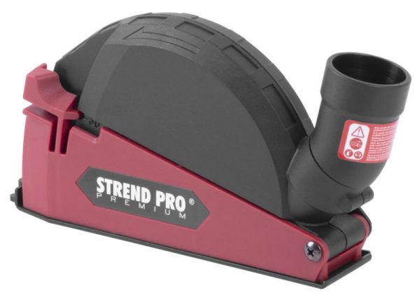 Kryt Strend Pro CDS5, odsávací, 115/125 mm, na uhlovú brúsku, na frézovanie – Obrázok 3
