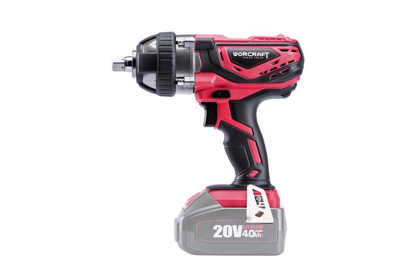 Uťahovák Worcraft CIW-S20Li ShareSYS, 20V Li-Ion, rázový, 350Nm, 1/2" square – Obrázok 2