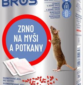 Návnada Bros, na myši a potkany, 120g, zrno