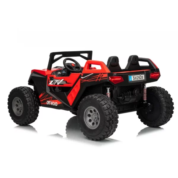 Bugina RTR Monster Speed ​​​​4x4 červená – Obrázok 16