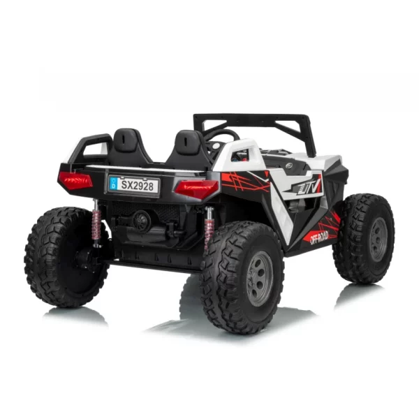 Bugina RTR Monster Speed ​​​​4x4 Biela – Obrázok 15