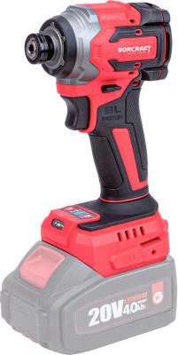 Uťahovák Worcraft CIS-S20LiBH ShareSYS, 20V Li-Ion, rázový, HEX, 230Nm, bezuhlíkový