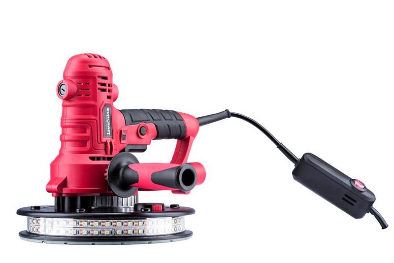 Brúska Worcraft DS08-180, 800W, 180 mm, na sadrokartón s vakom, LED svetlo – Obrázok 4