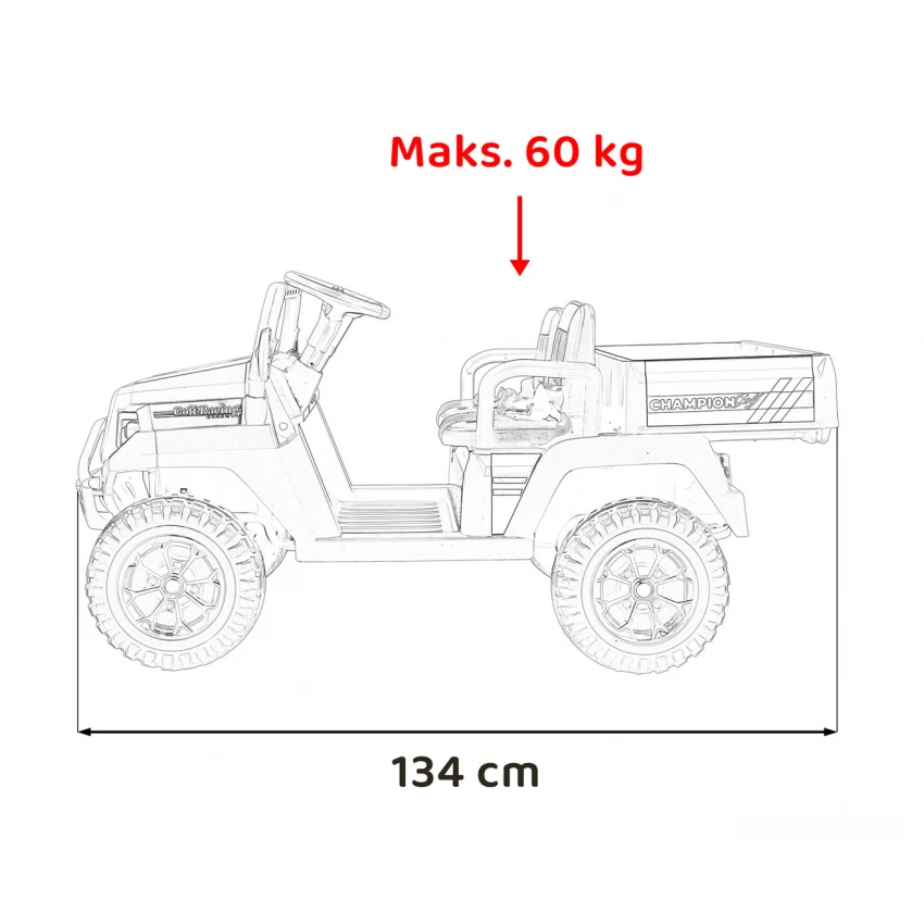 Bugina Čierny pick-up Champion – Obrázok 20