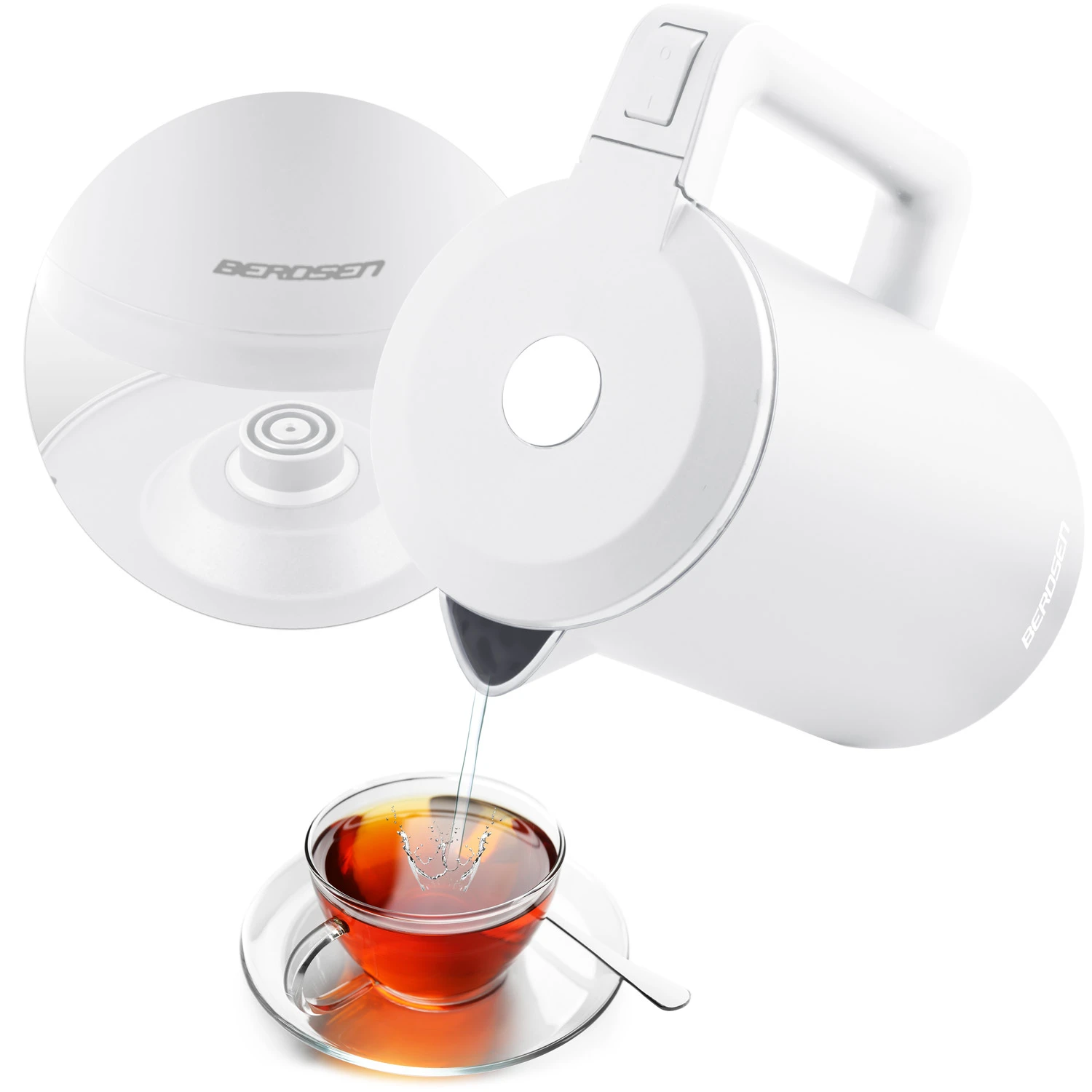 Rýchlovarná kanvica Berdsen BD-710 1,7 l biela – Obrázok 2