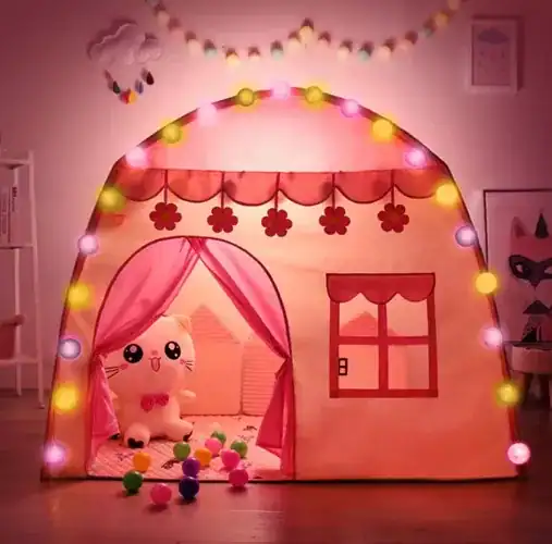 Detský stan HOME + svetlá 23472 – Obrázok 5