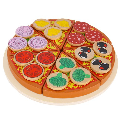 Drevená pizza - sada 22471 – Obrázok 3