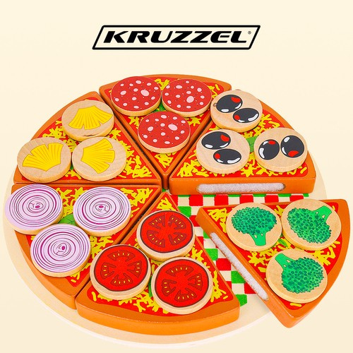 Drevená pizza - sada 22471 – Obrázok 5